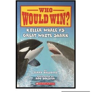 BUNDLE & SAVE🦈 Who Would Win? Killer Whale vs. Great White Shark Book